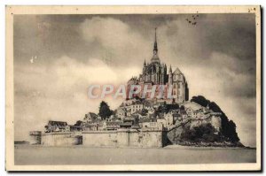 Old Postcard Mont Saint Michel Vue Generale East Face