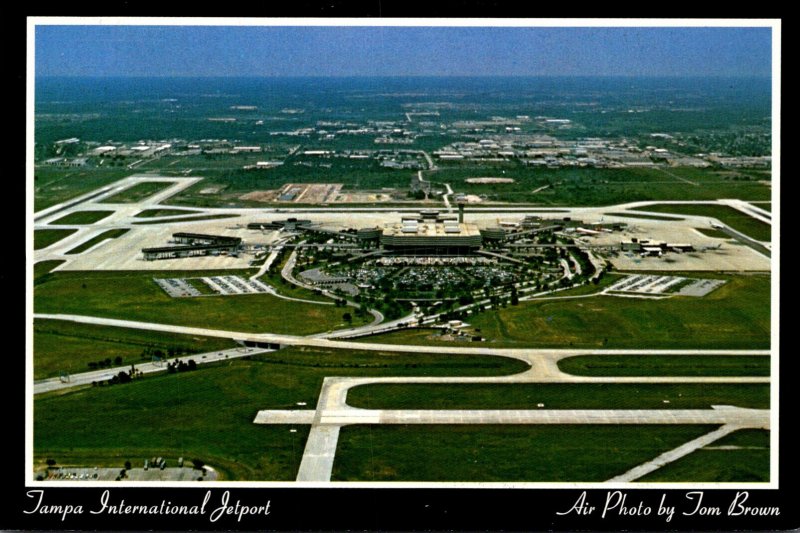Florida Tampa International Airport Aerial View
