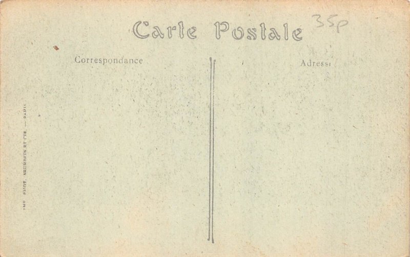 C029 France, Le Treport vue generale prise de la Falaise   vintage postcard