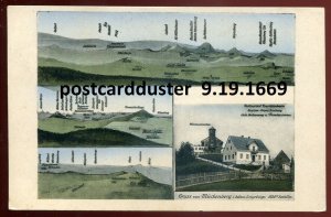 h3367 - GERMANY Gruss aus Mueckenberg 1920s Erzgebirge Restaurant