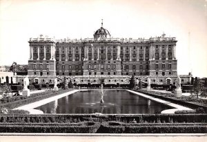 Palacio Real Jardines Madrid Spain Unused 