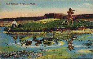 CPA FORT-MAHON La Chasse a l'Authie (807538)