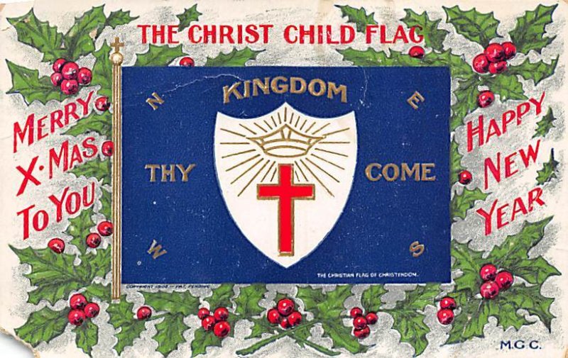 The Christ Child Flag Unused 