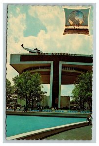 Vintage 1964 Postcard New York World's The Port of New York Authority Heliport