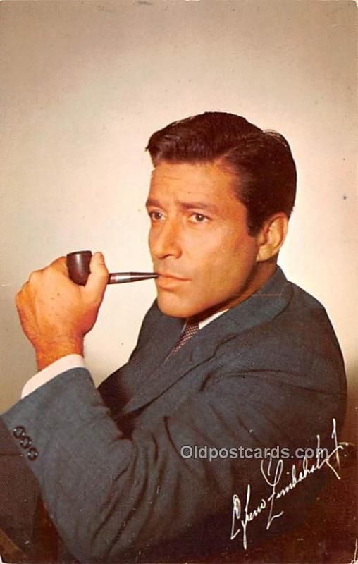 Efrem Zimbalist Movie Star Actor Actress Film Star Writing on back 
