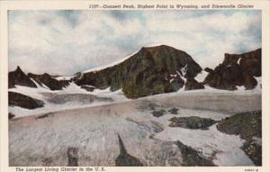 Wyoming Gannett Peak Highest Point In Wyoming and Dinwoodie Glacier Largest I...