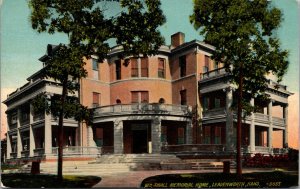 Postcard William Small Memorial Home in Leavenworth, Kansas~131708