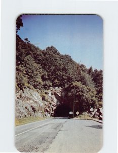 Postcard Tunnel Through Solid Rock Skyline Drive Shenandoah National Park VA USA