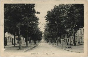 CPA SOISSONS Boulevard Jeanne d'Arc (151893)