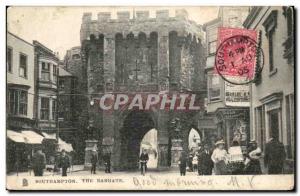 Great Britain Great Britain Southampton Old Postcard The Bargate