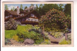 Rose Arbour, Pavilion in Stanley Park, Vancouver, British Columbia,