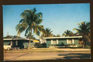 West Palm Beach, Florida/FL Postcard, Sago Inn Apartments, US Route 1, 1960&#...