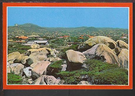 Landscape Aruba Netherlands Antilles Postcard BIN