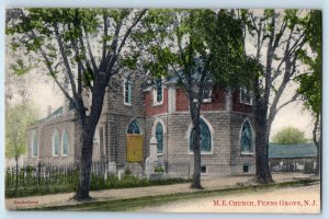 1908 Penns Grove New Jersey Building Postcard Methodist Episcopal Church Chapel