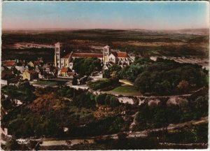 CPM VEZELAY La Basilique et la Terrasse - Vue Aerienne (1195962)