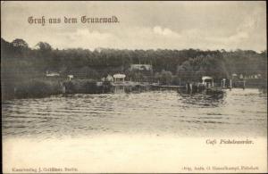 Gruss Aus dem Grunewald 1898 Used Postcard - Berlin