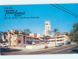 Pre-1980 TRAVELODGE MOTEL San Diego California CA AE0615