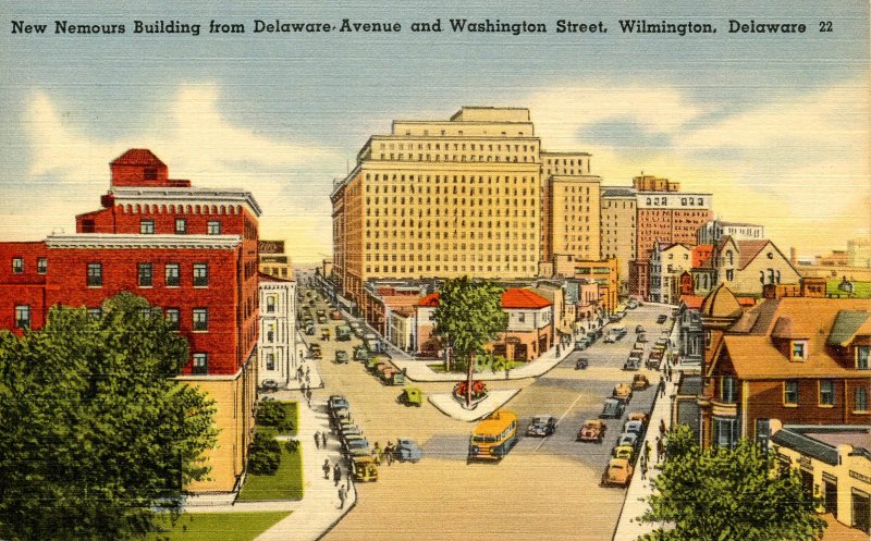 DE - Wilmington. Nemours Building, Delaware & Washington Sts