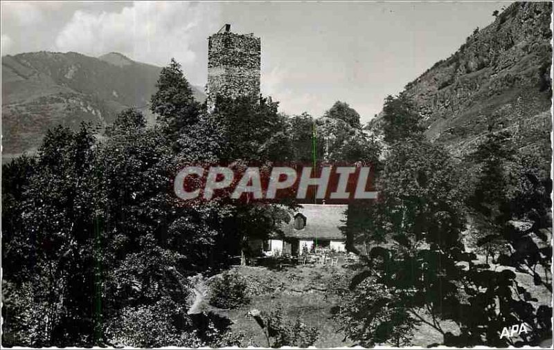 Postcard Modern Surroundings of Luchon La Tour and Castelvielh Hostel on the ...