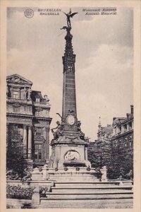 Belgium Brussels Bruxelles Monument Anspach Memorial 1923
