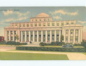 Linen CITY HALL Gary Indiana IN E5357