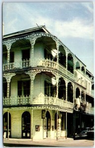 Postcard - Lace Balconies - New Orleans, Louisiana