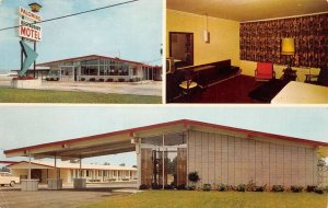 Marshville North Carolina Paloming Motel and Restaurant Vintage Postcard AA71980