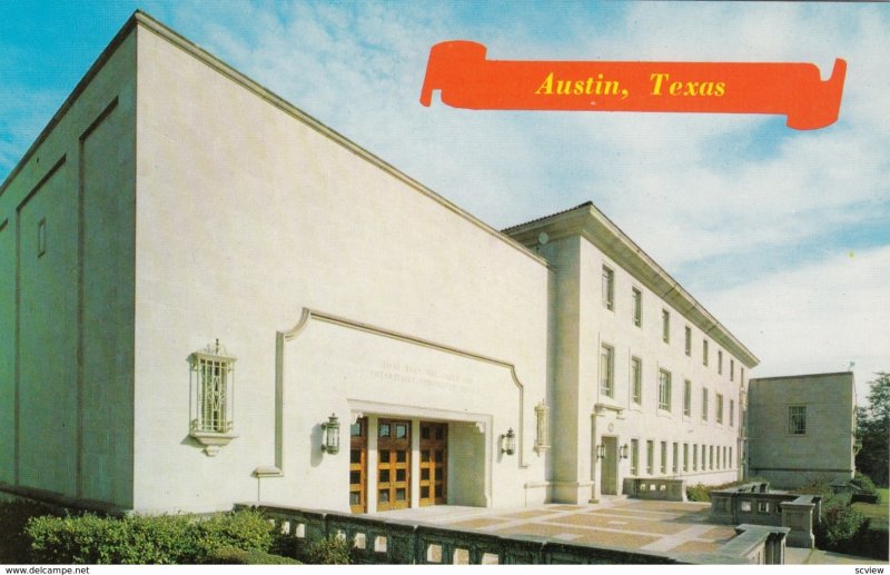 AUSTIN , Texas , 50-60s ; Law Building at University of Texas