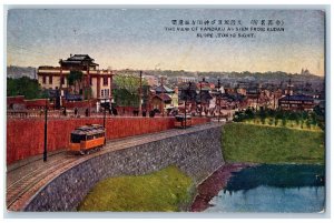 Japan Postcard The View of Kandaku as Seen from Kudan Slope Tokyo Sight c1910
