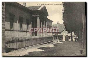 Old Postcard Mende courthouse