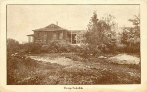 Canton Massachusetts Camp Sokokis 1921 Postcard 7263