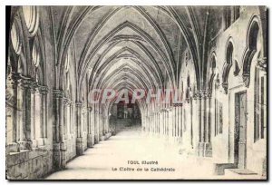 Old Postcard Toul Illustrates beyond Cloitre Cathedral