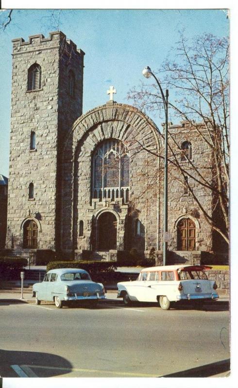 St. Mary's Church, Greenwich, Connecticut, 1950s Postcard