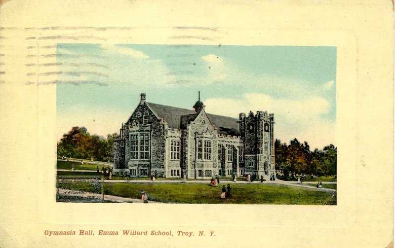 NY - Troy. Emma Willard School, Gymnasia Hall