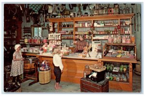 1972 Penny Candy Counter Wheaton Village Millville New Jersey NJ Posted Postcard