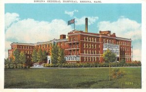 REGINA, Saskatchewan Canada   REGINA GENERAL HOSPITAL   ca1920's Postcard