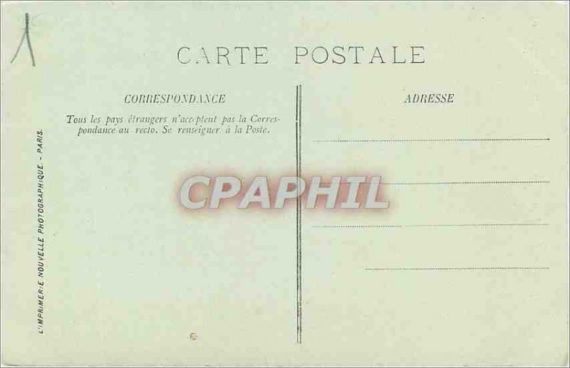 Old Postcard Arras Hotel de Ville Main Entree