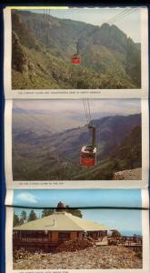 Sandia Peak Tramway Albuquerque New Mexico nm Postcard Folder