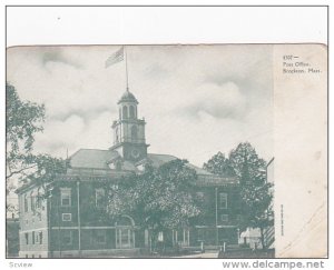 Post Office , BROCKTON , Massachusetts ,  Pre-1907