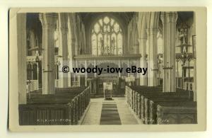 cu1792 -  Inside the Church of St. James, in Kilkhampton -  Postcard