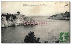 Old Postcard Cassis Creek of Port Miou