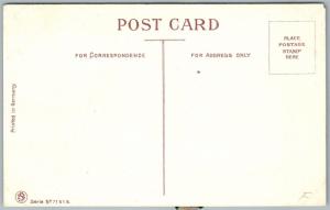 HAIL HALLOWEEN ANTIQUE POSTCARD