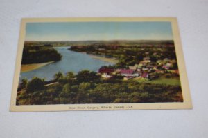 Bow River Calgary Alberta Canada 27 Postcard Photographic Engraving Co. Limited