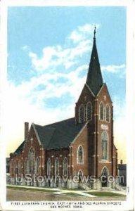 First Lutheran Church - Des Moines, Iowa IA