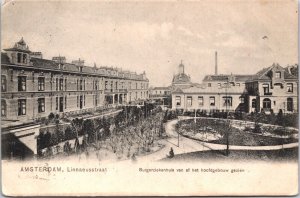 Netherlands Amsterdam Linnaeusstraat Vintage Postcard 09.52