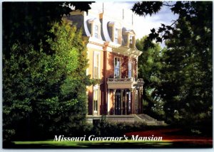 Postcard - Missouri Governor's Mansion by Jim Dyke - Jefferson City, Missouri