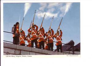 Soldiers Shooting Rifles, Old Fort Henry, Kingston, Ontario, Photo E Ludwig, ...