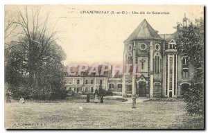 Old Postcard Champrosay S and O One wing of the Sanatorium