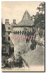 Old Postcard Vannes Trumpet Tour