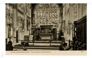 UK - England, Stratford-on-Avon. Holy Trinity Church, Chancel